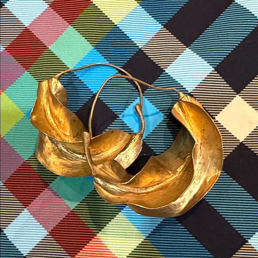 Gold Statement Earrings